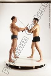 Fighting reference poses of Norbert & Radan